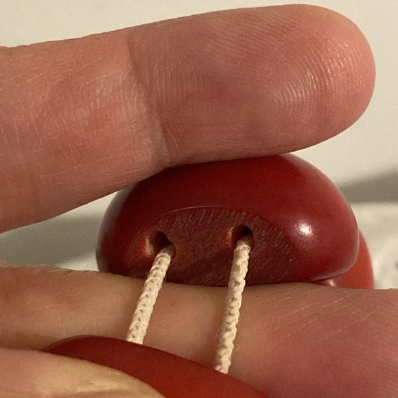 ✨Tested ✨BAKELITE Bracelet / chunky genuine Bakelite - Picture 7 of 16